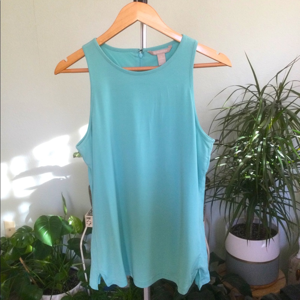 Teal tank top